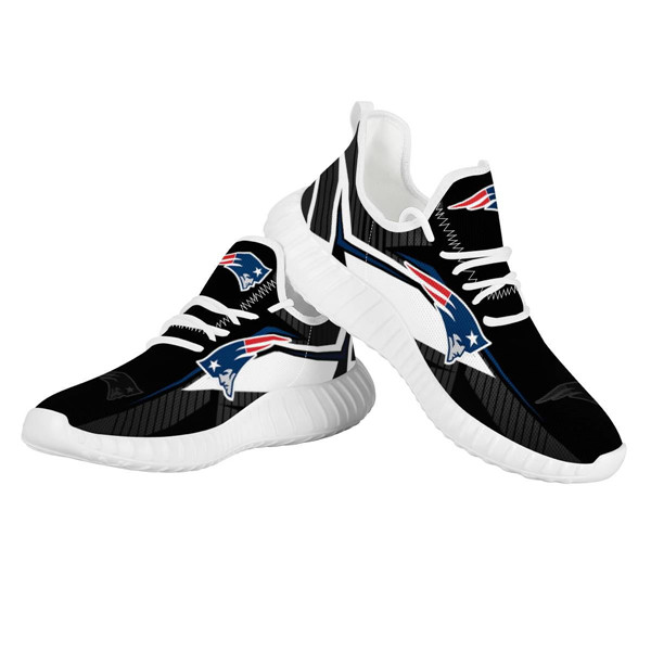 Women's New England Patriots Mesh Knit Sneakers/Shoes 015